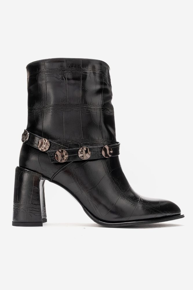 kadin-deri-kalin-topuklu-zimba-detayli-bot-SIYAH DESENLI-REY090-0103583_0